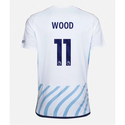 Fotbalové Dres Nottingham Forest Chris Wood #11 Venkovní 2023-24 Krátký Rukáv